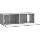TV ormar za zid 98 x 31 x 30 cm Siva Sonoma Konstruirano drvo | Eponuda.com