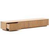 Kave Home TV komoda u dekoru hrasta u prirodnoj boji 200x30x40 cm Helvine – | shoptok.hr