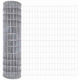 Vanjski Euro Ograda s Betonskom Podlogom 10 x 1,5 m Srebrna | shoptok.hr