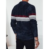 DStreet Sweter męski w paski granatowy | shoptok.hr