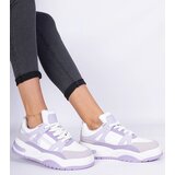 D/CEO marka niezdefiniowana Purple sneakers with thick laces Luciana Cene
