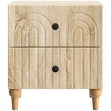  Noćni ormar s ladicama 2 pcs Hrast sonoma 43 x 34,5 x 48 cm | shoptok.hr
