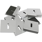  Držač za ogledalo 2 pcs Nikla 35 x 30 x 8,3 mm Čelik | shoptok.hr