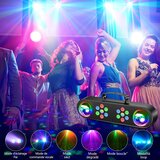 RTKTOUP 4-v-1 Disco Party Luč s Stojalom in Daljincem | Shoptok.si