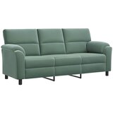  Set sofe 3 pcs Morska zelena Baršun | shoptok.hr