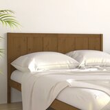  Uzglavlje za krevet boja meda 205,5x4x100 cm masivna borovina | Shoptok.si