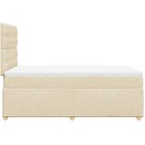  Krevet box spring s madracem krem 120 x 190 cm od tkanine | shoptok.hr