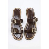 Trendyol Shoes ženske papuče Takss26Te00029, smeđe Cene