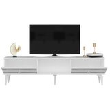 Hanah home tv polica pelin white silver