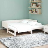  Krevet za povlačenje za dan Bijelo 180 x 200 cm | shoptok.hr