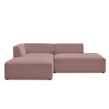 Bobochic Paris Ružičasta kutna garnitura (s lijevim kutom/u obliku slova L) Megeve – | shoptok.hr
