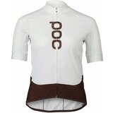 Poc Essential Road Logo Jersey Hydrogen White/Axinite Brown XS | shoptok.hr