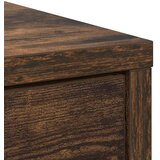  Komoda s ladicama i vratima dimljeni hrast 73x31x90 cm | shoptok.hr