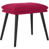  Tabure crvena boja vina 45x29,5x35 cm baršunasti | shoptok.hr