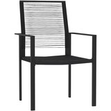  9-dijelni vrtni blagovaonski set crni | shoptok.hr
