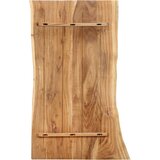 Stolna ploča od masivnog bagremovog drva 100 x (50-60) x 2,5 cm | shoptok.hr