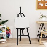 vidaXL &Scaron;tafelaj crni 53 5 x 95 x 127 cm od masivne borovine cijene
