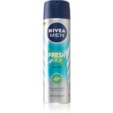 Nivea fresh kick sprej za muškarce, 150 ml | shoptok.hr