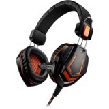 Canyon Gaming headset 3.5mm jack with microphone and volume control, with 2in1 3.5mm adapter, cable 2M, Black, 0.36kg | Eponuda.ba
