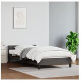  Okvir za krevet s uzglavljem sivi 90x190 cm od umjetne kože | shoptok.hr