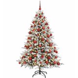  Umjetno božićno drvce s kuglicom 210 cm 300 LED lampica | shoptok.hr
