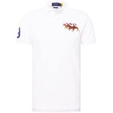 Polo Ralph Lauren Majica kraljevsko plava / smeđa / svijetlocrvena / bijela | shoptok.hr
