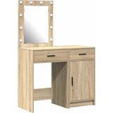  Toaletni stol 2 kom. Smeđa 50 x 41 x 135 cm Konstruirano drvo | shoptok.hr