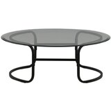 Furniture Fashion Lomma klub stolić ⌀110 cm, crni Slike