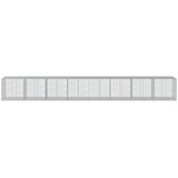  Gabionska košara s poklopcem 800x100x100 cm pocinčano željezo | Eponuda.com