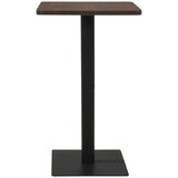 vidaXL Bistro stolić pepeljasti 70 x 70 x 107 cm | shoptok.hr