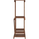  Stalak za cvijeće 81 x 25 x 75,5 cm od masivne jelovine | shoptok.hr