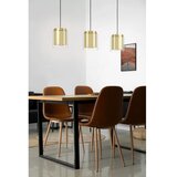 Lesnina XXXL visilica Lagunitas 99654, 3x E27, dužina 91 cm, mesing i prozirno staklo | shoptok.hr