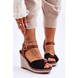 Kesi Women's Wedge Sandals with Black Candice | shoptok.hr