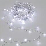  Aigostar-LED Spoljna božićna girlanda 100xLED/8 funkcija 3xAA 3,3m IP44 hladna bela | Eponuda.com
