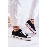 Boto Women's fabric sneakers with openwork Black Venture | Shoptok.si
