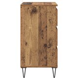  Kreveta Staro drvo 40 x 35 x 70 cm Obrađeno drvo i čelik | shoptok.hr