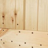  Klizna vrata s priborom za montažu 95 x 210 cm masivna borovina | shoptok.hr