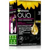 Garnier Olia permanentna barva za lase odtenek 1.0 Nero Intenso 1 kos Cene