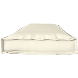  Jastuk za palete za klupu krem 140x40x8 cm Oxford tkanina | shoptok.hr