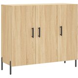 Maison Chic Komoda - Predalnik sonoma hrast 90x34x80 cm konstruiran les, (21717367) | Shoptok.si