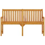  Vrtna klupa 150 cm od masivnog bagremovog drva | shoptok.hr