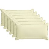  Presvlaka za jastuk 6 kom. HOUTEN Krem 40 x 80 cm Poliester | shoptok.hr