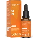 Veganske kapi vitamina D3/K2 - 1.000 IU - 30 ml