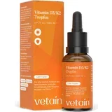Vitamin D3/K2 1.000 I.U. - veganske kapljice - 30 ml