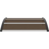  Nadstrešnica za vrata crna 120 x 100 cm PC | shoptok.hr