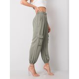 Och Bella Trousers-TW-SP-BI-81858.69-khaki | Shoptok.si