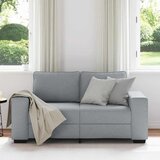  Dvosjed Sofa Svijetlosiva 160x77x82 cm Tkanina | Shoptok.si