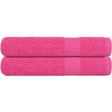  Ručnici za saunu FROGN 2 kom roza 80x200 cm 360 g/m² | shoptok.hr