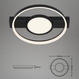 BRILONER 3026-015 - led prigušiva plafonska lampa frame LED/33W/230V | Eponuda.com