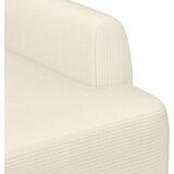  Ljubavni kauč s gumbima Krem 116 x 67 x 81 cm Kordura tekstil | Eponuda.ba